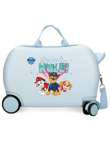 2191027 ABS ROLLING SUITCASE 4W.(2 MULTID.) 45CM.PAW PATROL